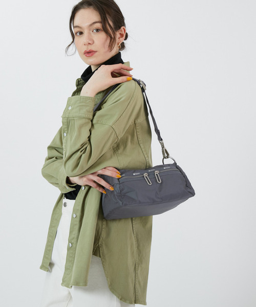 美品✨レスポートサック　ボストンバッグ 2way 大容量　グレー LeSportsac（レスポートサック） 2WAYバッグ FREE グレー レディース