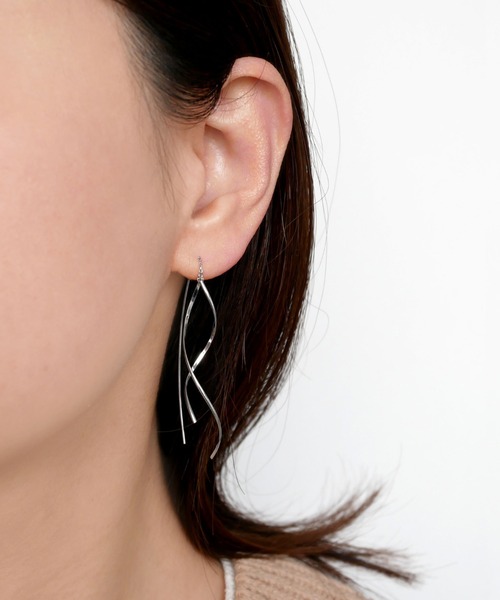 ヴァンドーム k10 ピアス VENDOME AOYAMA（ヴァンドーム青山） ピアス K10ホワイトゴールド