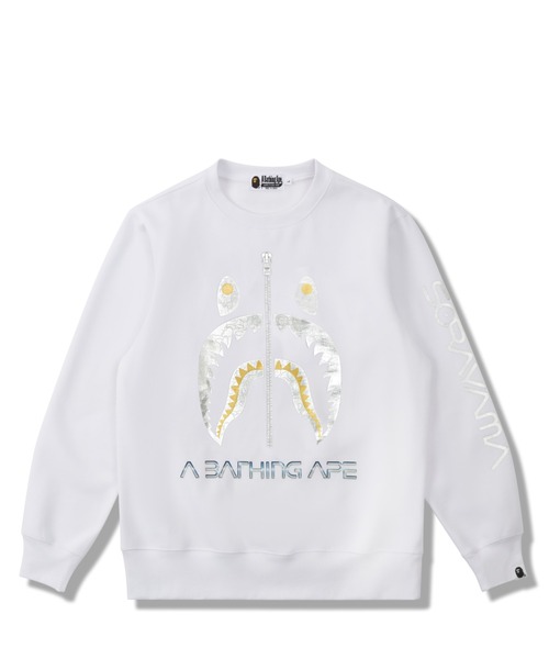 スウェット BAPE X HAJIME SORAYAMA SHARK CREWNECK M