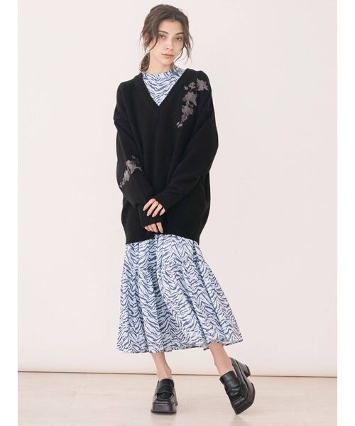 祝開店 大放出セール開催中 ワンピース ティアードハイネックワンピース ワンピース カラー ブラウン Www Confer Uk Com