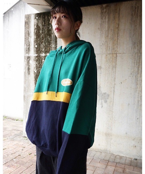 VIBGYOR パーカー 「Re:one」PRETTY GREEN HOODIE(MA) メンズ