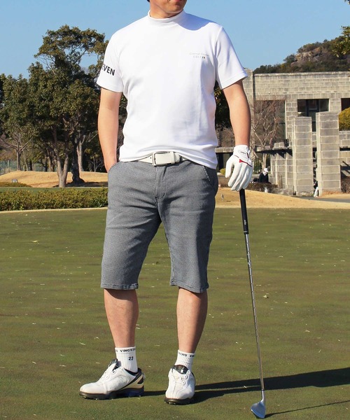 TopIsm（トップイズム） ゴルフ カモフラチェック柄 ストレッチ ゴルフ