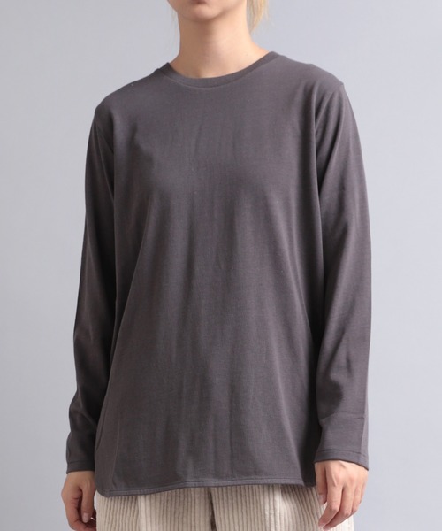 tシャツ M1945 シルクブレンドロングスリーブＴ レディース