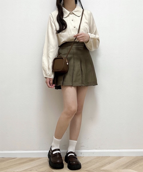 Cham. ブラウス シャツ ふんわりゆるナチュラルブラウス