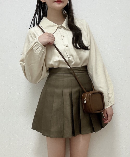 チャンマー　ふんわりブラウス Cham. ブラウス シャツ ふんわりゆるナチュラルブラウス