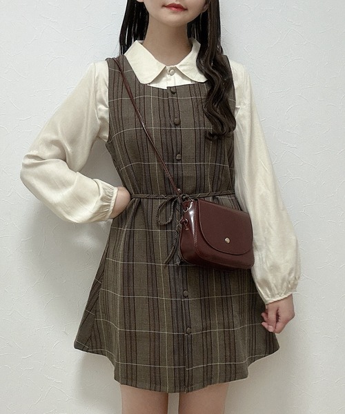 夏の女子会にぴったり❤️ゆったりシルエットのコットン&リネントップス　爽やか NEWYORKER L-SIZE｜【L】シアードライボイル スキッパーギャザー