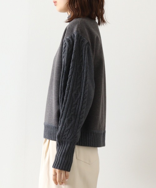EGLANTINE ニット セーター 「EGLANTINE」ケーブルニット