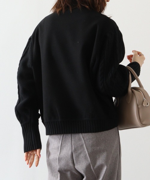 EGLANTINE ニット セーター 「EGLANTINE」ケーブルニット