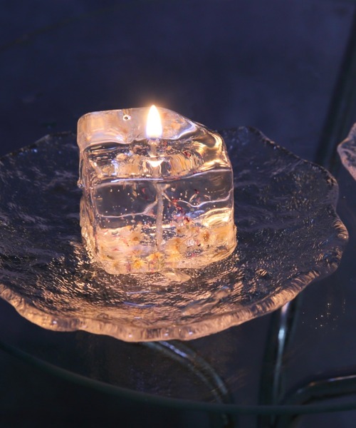 キャンドル hana BIRTHDAY BAR（バースデイバー） キャンドル 透明のハナキャンドル