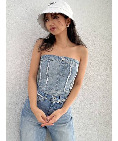 Jenny Fax チューブトップ Jenny Fax チューブトップ
