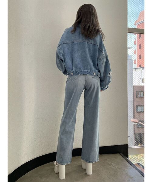 ベアトップス rienda | デニムベアトップス (ベアトップ ) |SHEL'TTER WEBSTORE