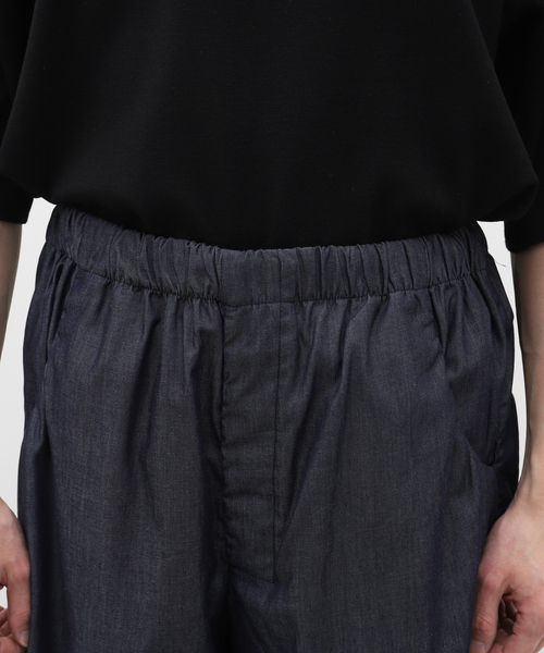 ワイドパンツ スラックス 「GABRIELA COLL GARMENTS」ULTRA FINE DENIM