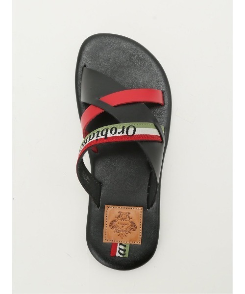 サンダル 「WEB限定販売」オロビアンコ/Orobianco レザーサンダル