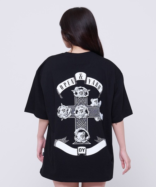 OY tシャツ 「OY/オーワイ」 BACK CROSS ODOLLY T/バッククロス