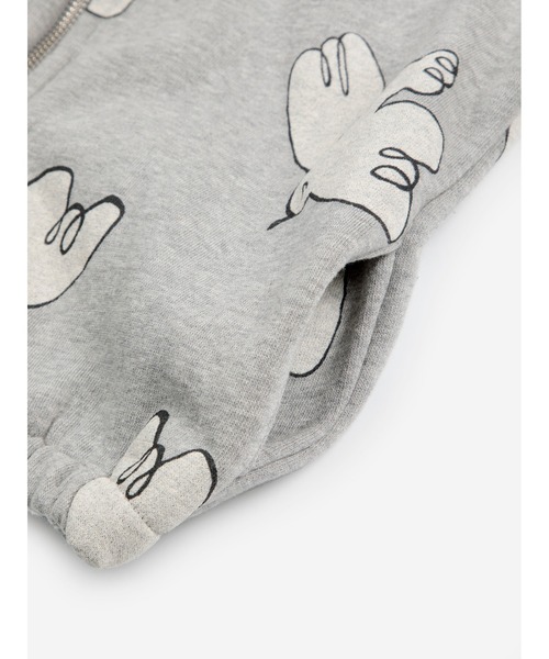 パーカー Freedom Bird all over zipped hoodie キッズ 子供服 男の子 女の子の画像