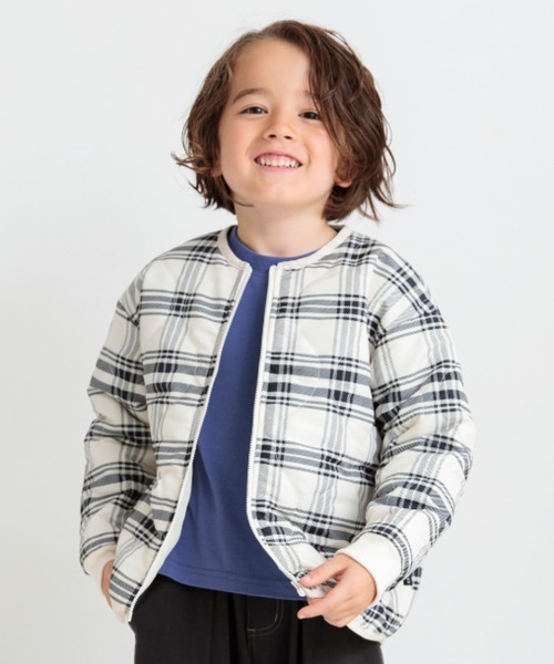 子供ジャケット　NOブランド branshes（ブランシェス） ノーカラージャケット アウター