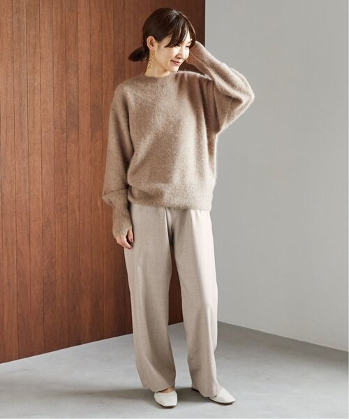 VERMEIL par iena パンツ ウールイージーパンツ レディース : ZOZOTOWN  