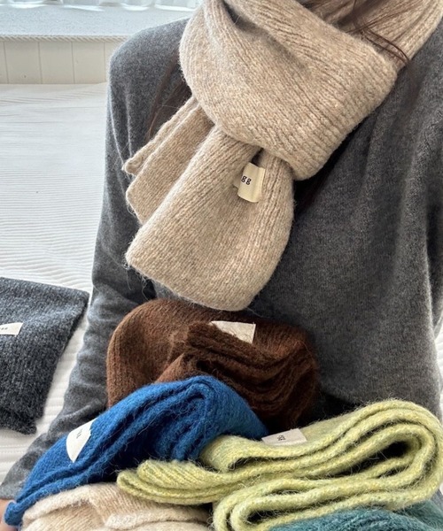 人気作家　ibohashi みみマフラー imabari muffler（いまばりマフラー）】Vest さらっとした風合いのいま