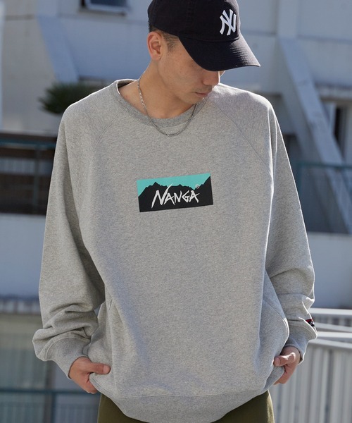 NANGA ナンガ スウェット S NANGA（ナンガ） トレーナー スウェット ECO HYBRID BOX LOGO