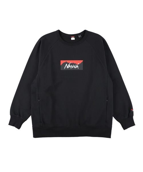 NANGA（ナンガ） トレーナー スウェット ECO HYBRID BOX LOGO