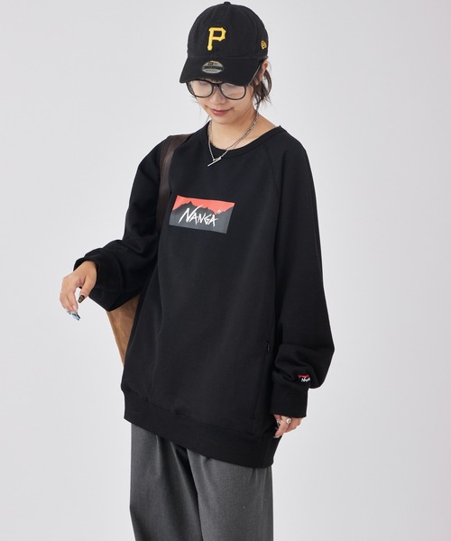 NANGA(ナンガ) トレーナー スウェット ECO HYBRID BOX LOGO NANGA(ナンガ) トレーナー スウェット ECO HYBRID BOX LOGO