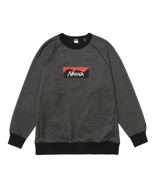 NANGA（ナンガ） トレーナー スウェット ECO HYBRID BOX LOGO