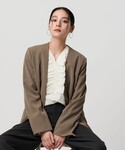 ジャケット ノーカラージャケット 入学式 卒業...の詳細画像1
