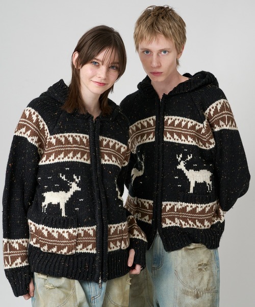 LOW GAUGE KNIT HOODIE 2404P ニットパーカー LOW GAUGE KNIT HOODIE 2404P ニットパーカー