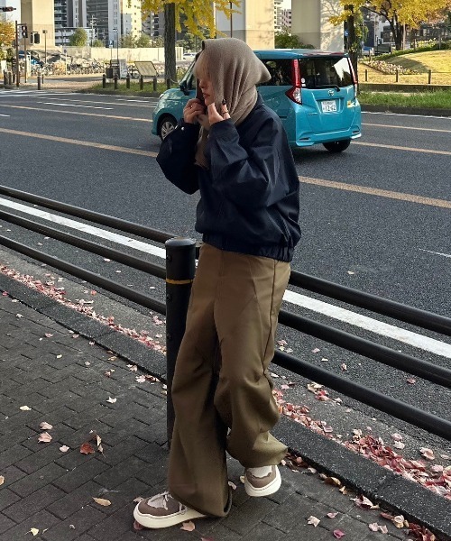 hikaru noguchi ロングマフラー mede in scotland ひし形ニットスカーフ／HIKARU NOGUCHI（ヒカルノグチ）｜愛着を