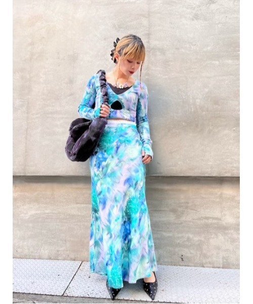 Desigual（デシグアル） ロング スカート 「Desigual×Collina Strada