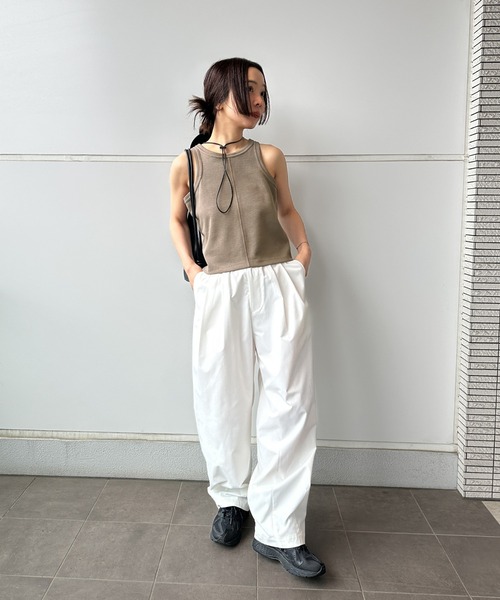 ワンピース 「サイズ展開あり」アメスリレイヤードワンピース