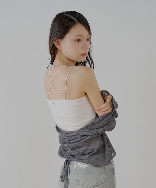キャミソール新品 メール便】アシンメトリーキャミソール／tops1990 | DAY CLOSET
