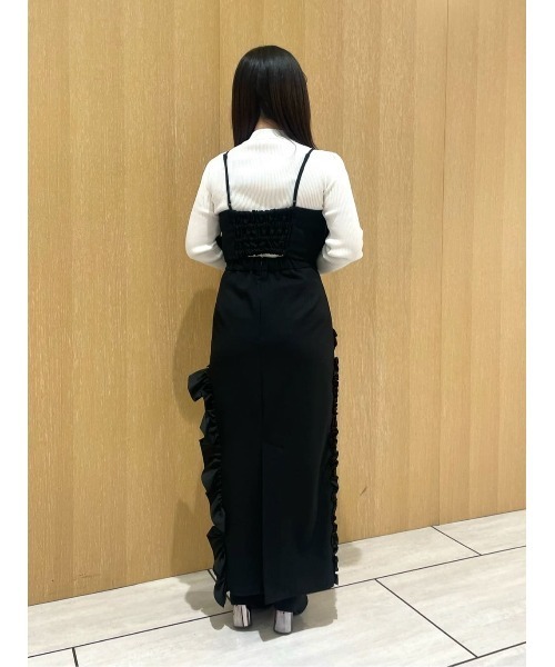 AND COUTURE（アンドクチュール） セットアップ アシメフリル