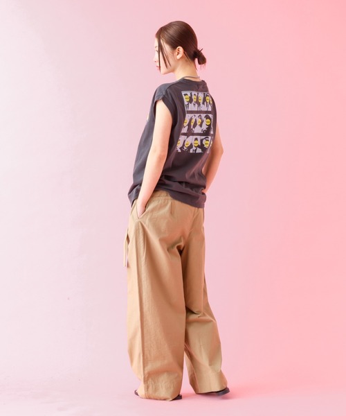 ル メランジュ  パンツ Rouge vif la cle パンツ 「Le Melange/ル・メランジュ」ツイル