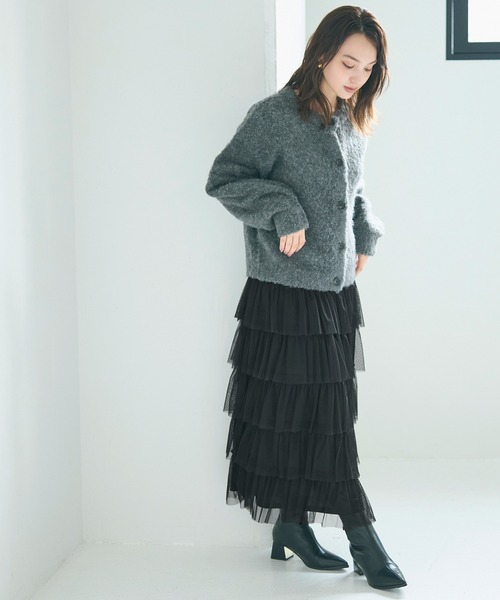 coca（コカ） スカート チュールティアードスカート : ZOZOTOWN Yahoo