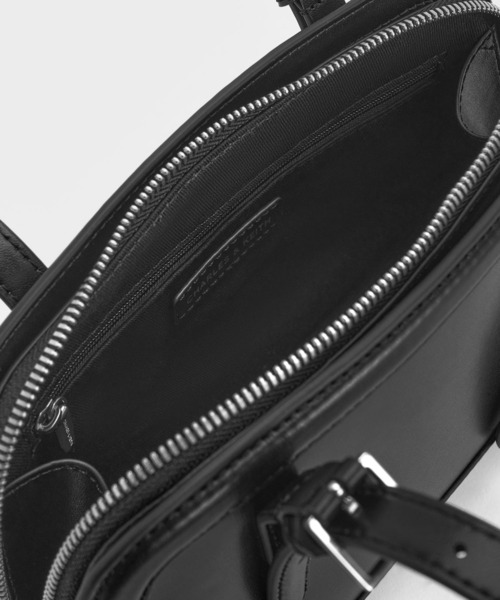 CHARLES ＆ KEITH トートバッグ Enola エノラ イロンゲイ