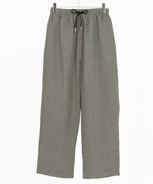CAMBIO（カンビオ） パンツ mp13306-Peach Skin Wide Straight Pants