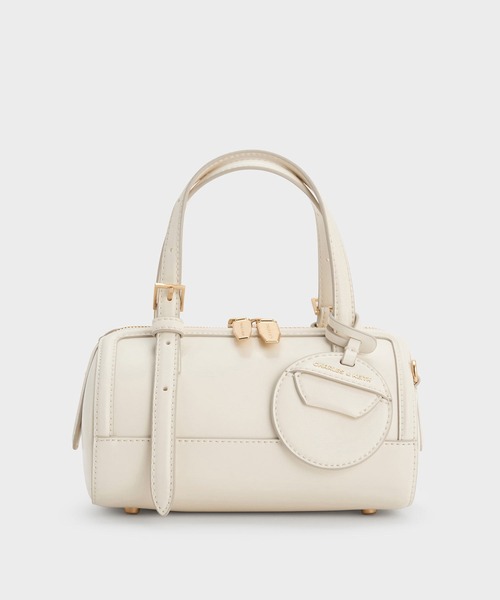 CHARLES & KEITH◆Enola エノラ ボウリングバッグ◆送料込 Enola エノラ ボウリングバッグ - Noir | CHARLES & KEITH