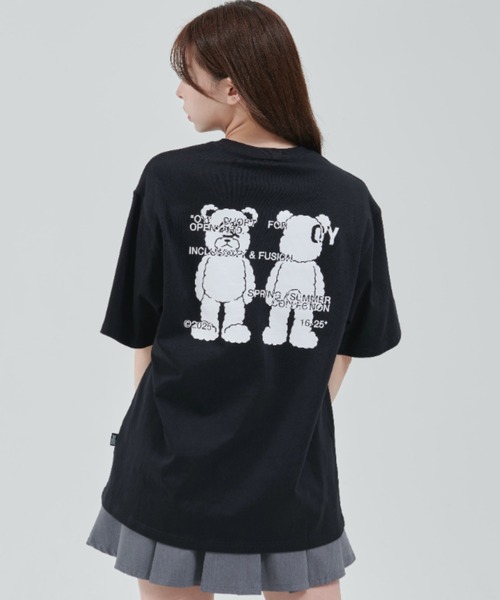 tシャツ 「OY/オーワイ」FRONT BACK ODOLLY TEE/フロントバックオードリーTEE レディース メンズ