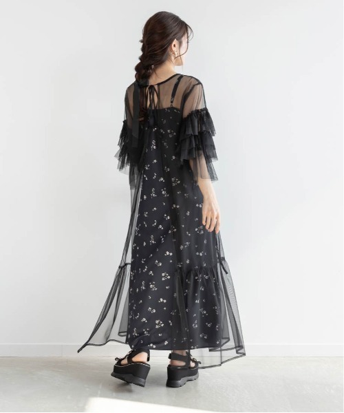 新品タグ付きRANDAランダ シアー花柄　ロングワンピース 新品タグ付きRANDAランダ シアー花柄 ロングワンピース - メルカリ