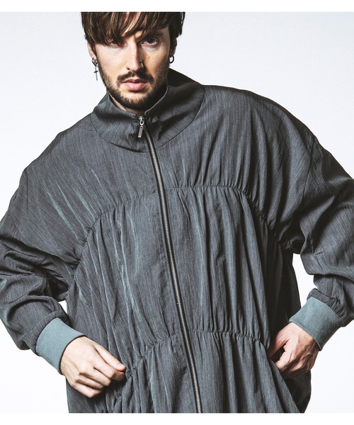 NO ID.（ノーアイディー） ブルゾン アウター 「NO ID.」Gather Drape