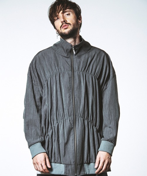 NO ID.（ノーアイディー） ブルゾン アウター 「NO ID.」Gather Drape