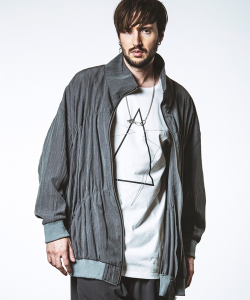 NO ID.（ノーアイディー） ブルゾン アウター 「NO ID.」Gather Drape