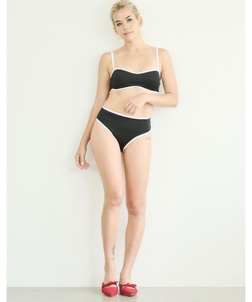 mikomori（ミコモリ） 水着 BICOLOR BIKINI レディース : ZOZOTOWN
