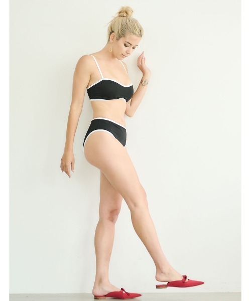 mikomori（ミコモリ） 水着 BICOLOR BIKINI レディース : ZOZOTOWN