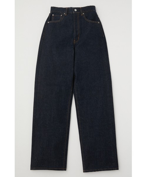 MOUSSY ジーンズ デニム デニムパンツ HW LOOSE STRAIGHT OW