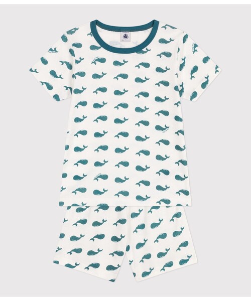 PETIT BATEAU（プチバトー） パジャマ 半袖パジャマ キッズ 子供 