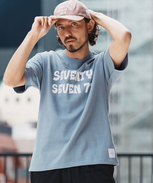 seventy seven tシャツ mt9670-heavy onz S-S t-shirts (77funny) T