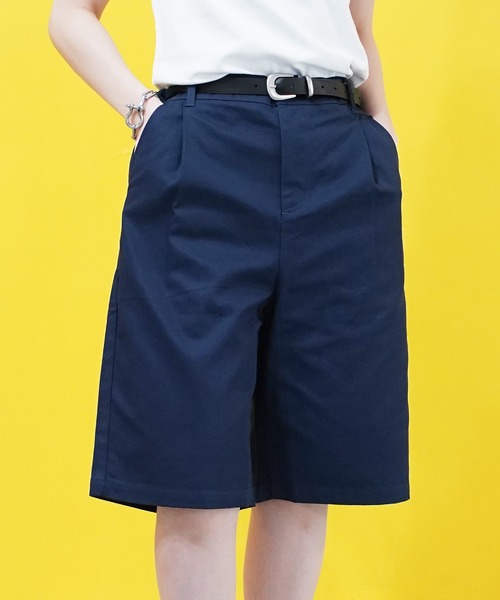 Beno（ビーノ） ハーフパンツ パンツ 短パン コットンツイルバギー