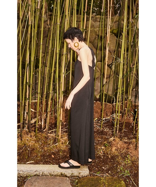 OMMO（オーエムエムオー） ワンピース BRAID ONE SHOULDER DRESS